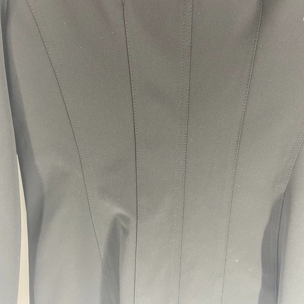 Violet black structured puff sleeve blazer Womens IT 40 US 6 NWT - Picture 6 of 7